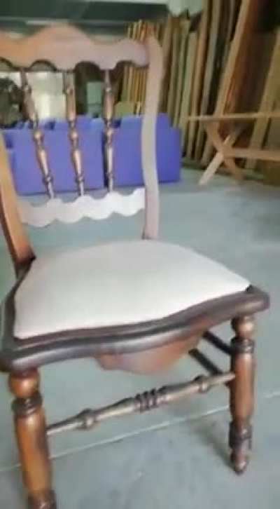Most useful chair.