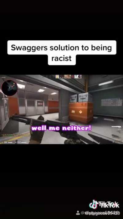 He cant be racist!