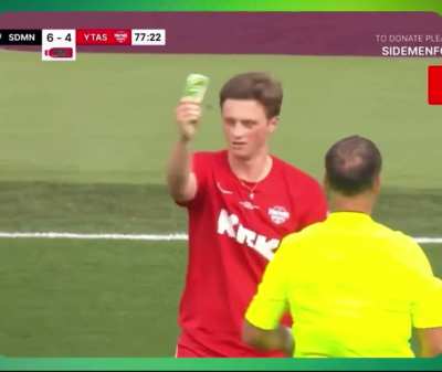 Yellow card!