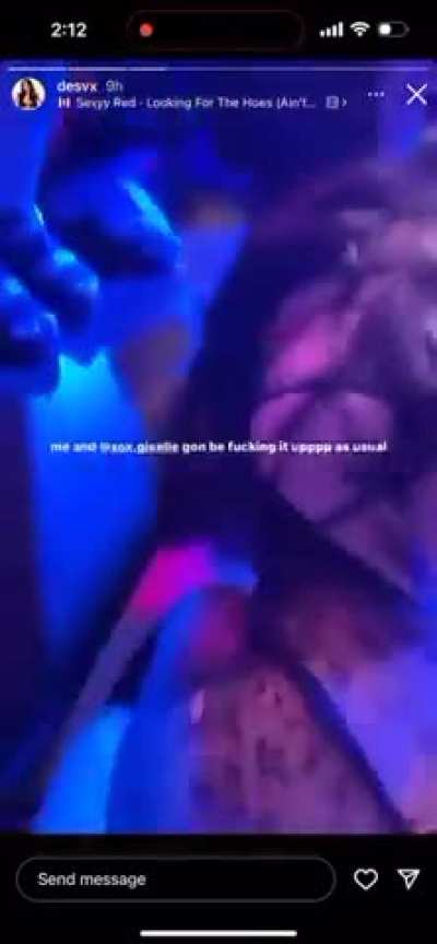 Twerking in club 