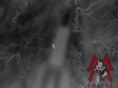 RUS POV: DPR drone strikes Ukrainian personnel, October 2022