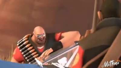 TF2 heavy slams his penith