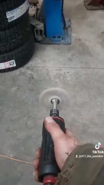 Fidget spinner + drill ≈ possible death