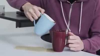 just pouring some coffee