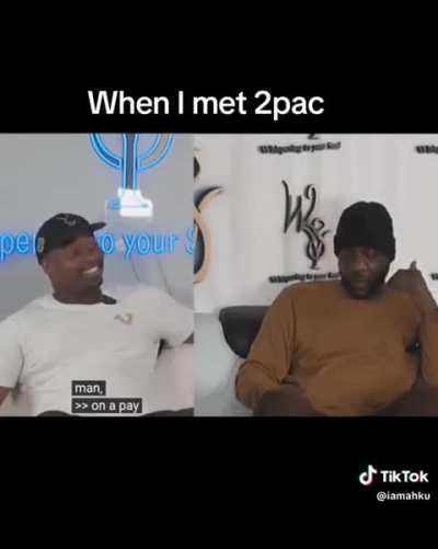 Ahku talks about hearing and meeting Tupac
