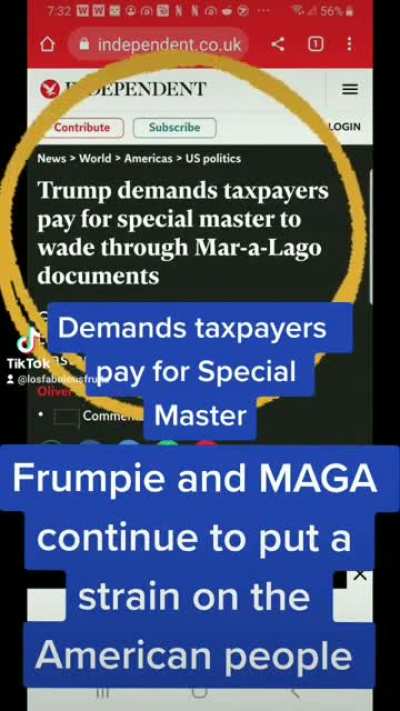Trump skips out.