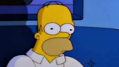 Homero viendo se vale