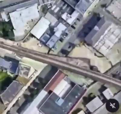 Strange street view in UK