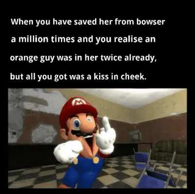 Wake up Mario We got a castle to burn