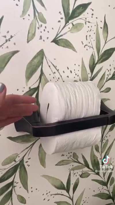 Cool toilet paper holder