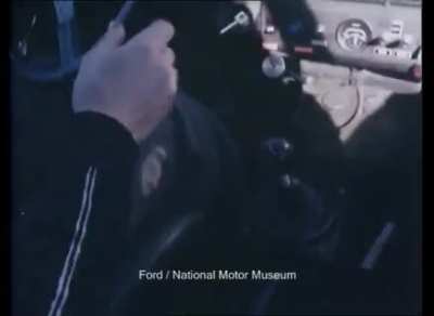 Sweden, 1978. Two Ford Escorts are majestically sliding sideways, and the Fiesta is doing what it can. Great footage!