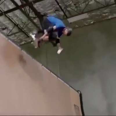 Tony Hawk does a 540 while holding a glass of milk, and doesn't spill it
