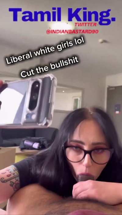White girl Indian guy