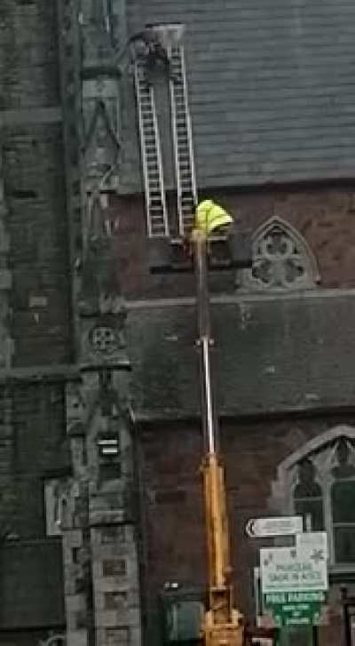 My god does this man have a death wish
