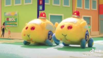 A world where guinea pigs are vehicles