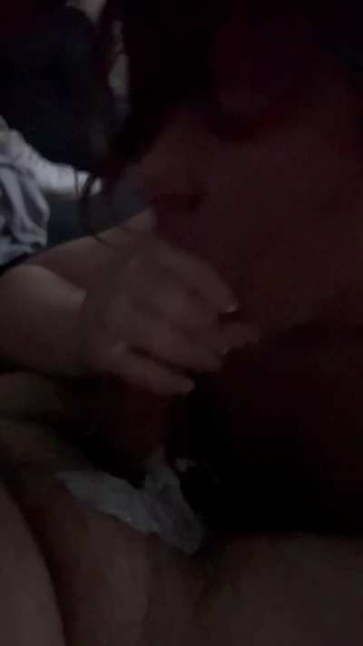 Slut On Her Knees Vomits On My Hard Cock