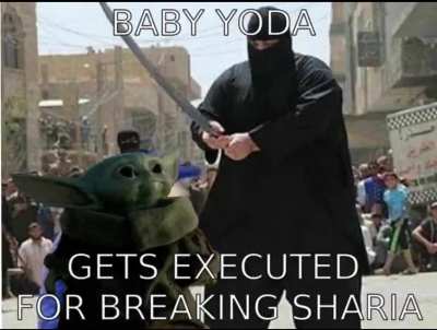 Baby yoda haram 😳