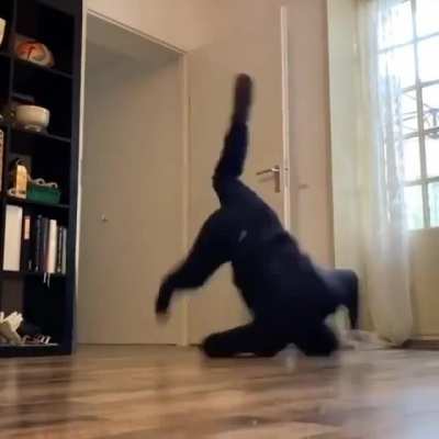 An interesting dancing dude