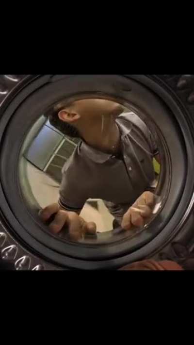 Just doing the laundry...