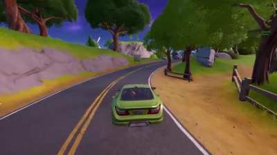 Driving a stranger in solo to his destination. Cars are amazing!