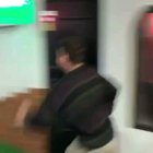 On today's episode of college boys head butting signs. (Volume up)