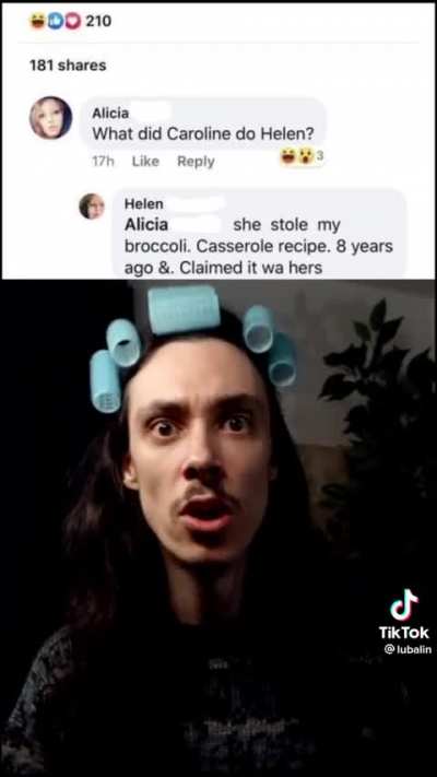 . Caroline KEEP MY. NAME OUT OF YOUR THIN. MOUTH
