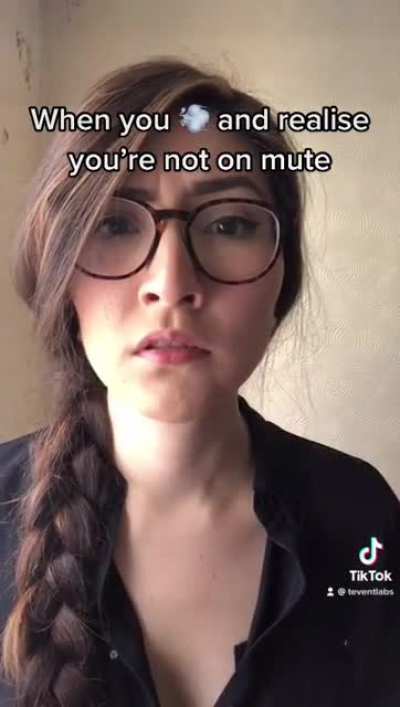 Please remember the mute button if you work from home…