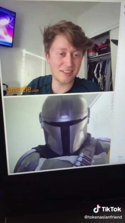 Dont mess with the mandalorian or you’ll get floored again (this sounded better in my head)