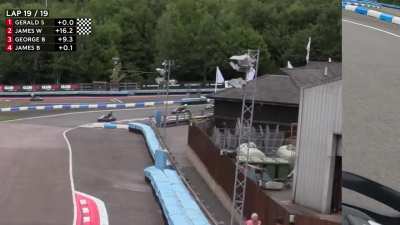 Edit I made for my last lap overtake on my brother at a Bi-Annual Karting event we host with friends and family at Buckmore Park, UK
