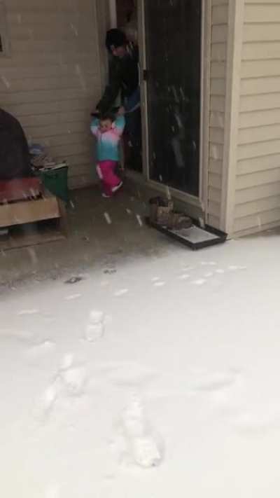 Yay snow!