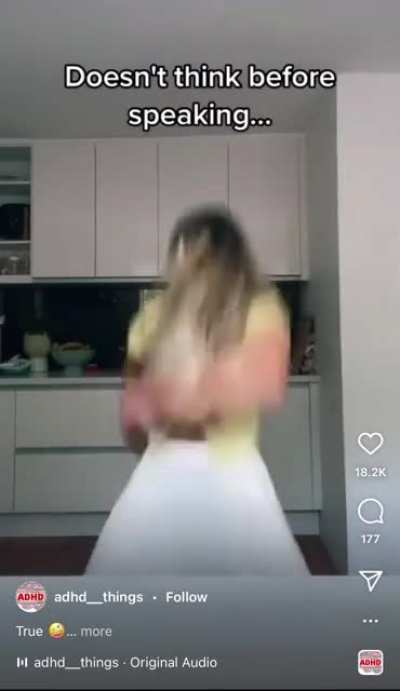 She gets crazy