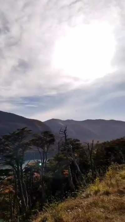 cerca de paso Garibaldi, Tierra del fuego