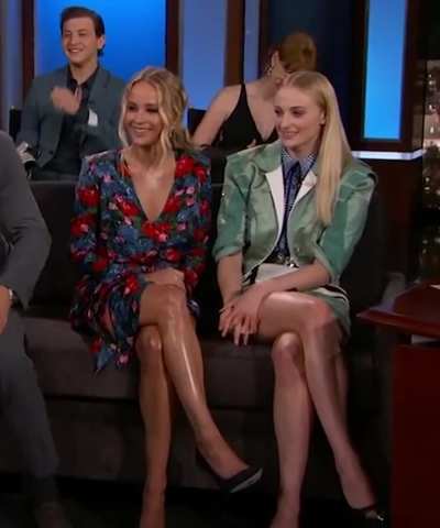 Jennifer Lawrence and Sophia Turner