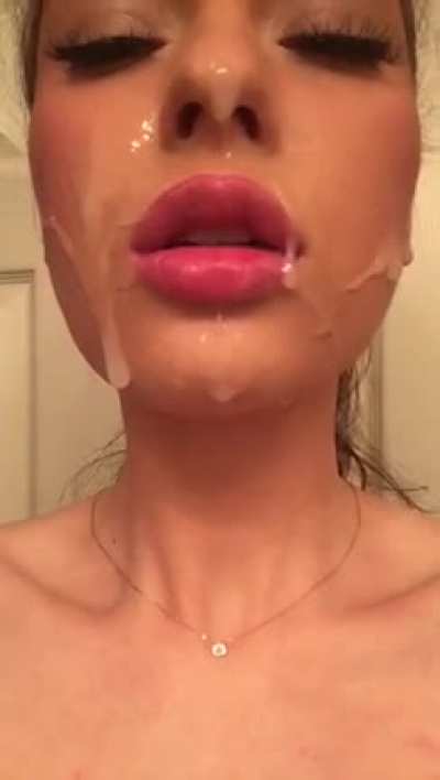 After getting my mouth fucked