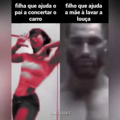 Ajudem os seus pais, rapaziada!!