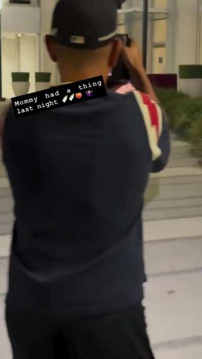 ‘Mommy had a thing last night’ - IG October 2025
