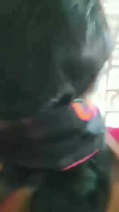 Masturbating in ladies only local train compartment