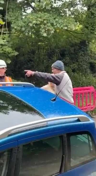 I'll just completely ignore all of these workmen. What could possibly go wrong?