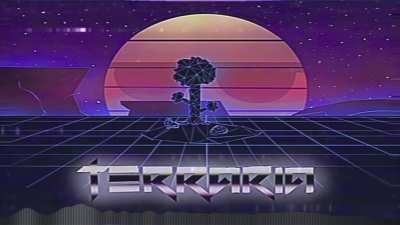 I remixed the Terraria overworld soundtrack (background image by ChesterTheSchnauzer)