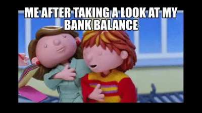 Being broke