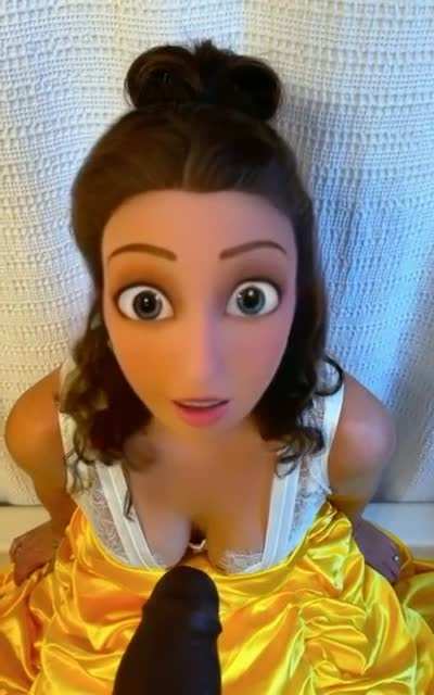 Trying some Beauty and the Beast roleplay