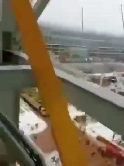 It's started in Russia. In Nizhnekamsk, workers of the Hemont plant staged a spontaneous strike due to the fact that they were not paid part of their salaries as a result of the sharp collapse of the ruble.