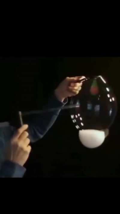 A fire bubble?
