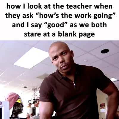 When the test