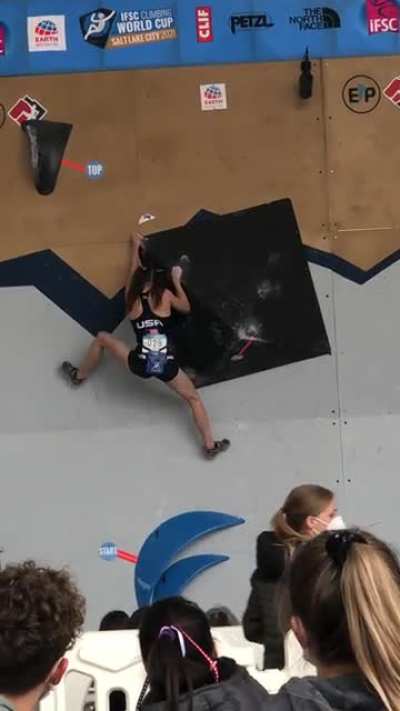 Sienna absolutely killed it in qualifiers!