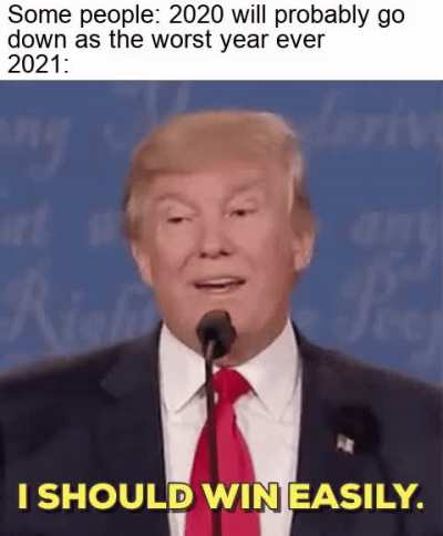 2021 will probably go down in history some way