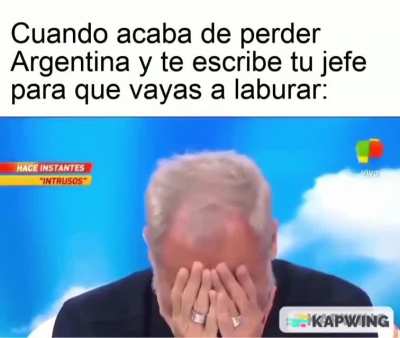 A laburar muchachos, que sino les cobran offside