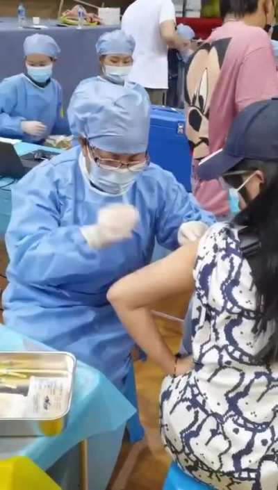 Getting vaccinated