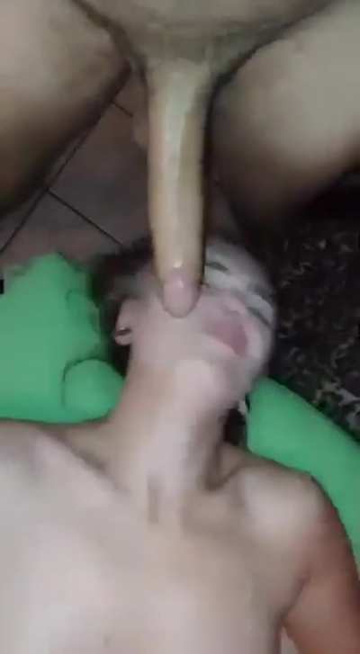The recoil at the end