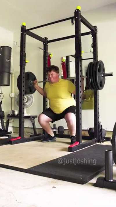 Working out builds character.